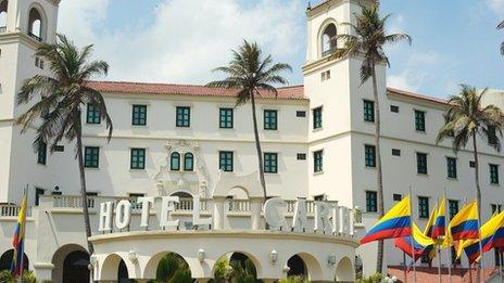 Hotel Caribe, Cartagena, Colombia 15 April 2012