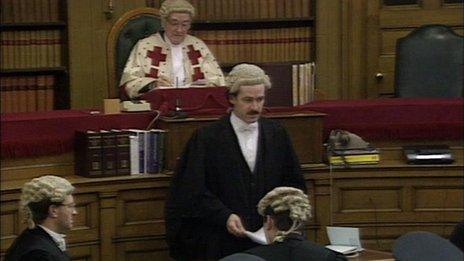 Lord Ross at the High Court in Edinburgh in 1996