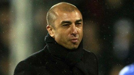 Chelsea interim manager Roberto di Matteo