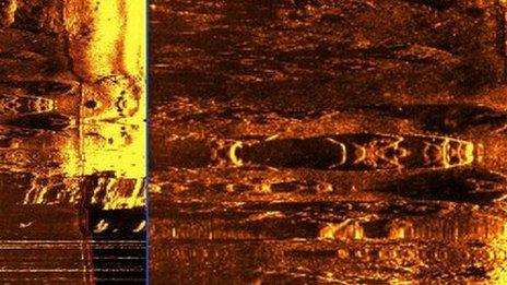 River Foyle sonar image