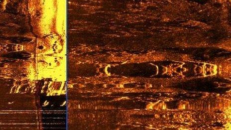 River Foyle sonar image