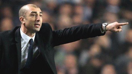 Chelsea boss Roberto Di Matteo