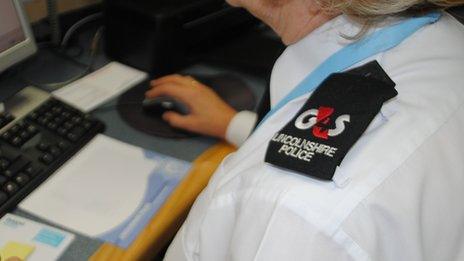 G4S and police epaulette