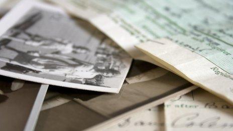 Old photos and documents