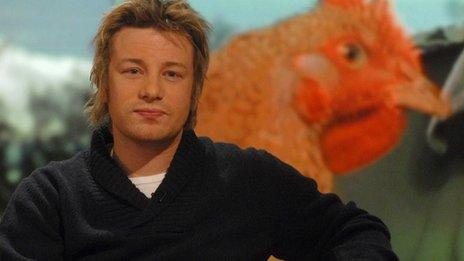 TV chef Jamie Oliver