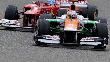 Force India's Paul di Resta