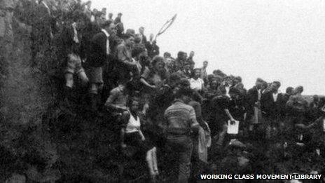 Battle of Kinder Scout Hill, April 24th 1932