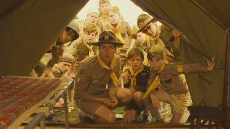 Ed Norton (centre) in Moonrise Kingdom