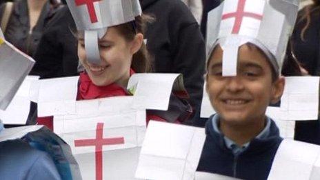 St George's Day parade, Gravesend