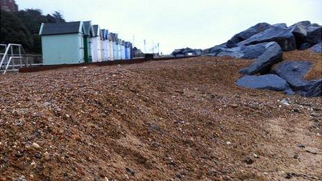 Felixstowe beach