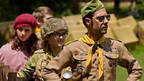 Jason Schwartzman (right) is a regular in Anderson's movies