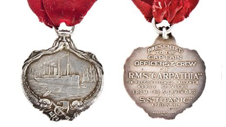 Titanic medal