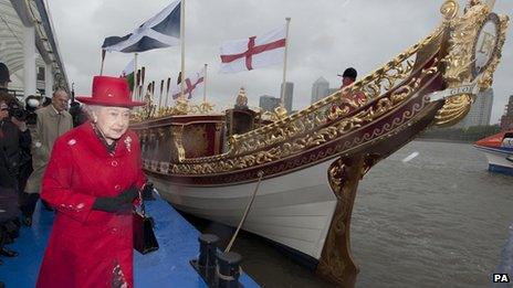 The Queen with Gloriana