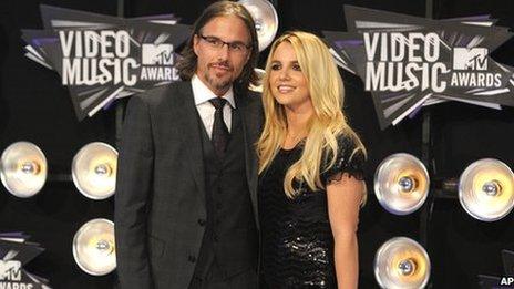 Jason Trawick and Britney Spears