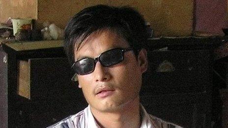 Chen Guangcheng (file photo 2006)