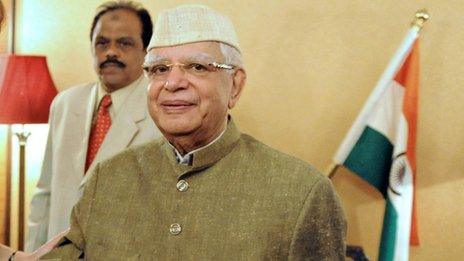 ND Tiwari in October 2009