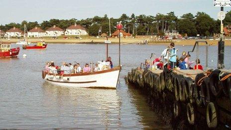 Felixstowe and Bawdsey ferry