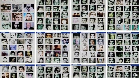 Pictures of some of those killed in Hama in 1982