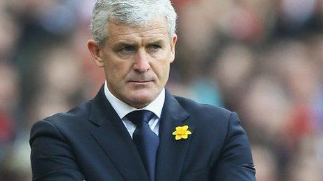 QPR manager Mark Hughes