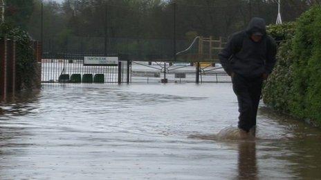 Taunton Deane Cricket Club, Taunton (pic taken on Sunday 29 April)