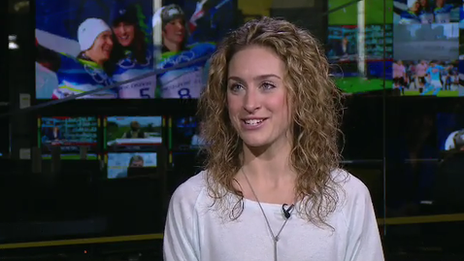 2010 Winter Olympic Gold medallist Amy Williams