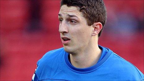 Blackpool defender Craig Cathcart