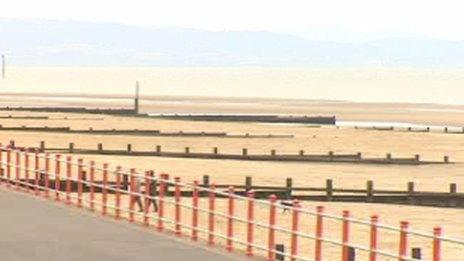 Rhyl seafront