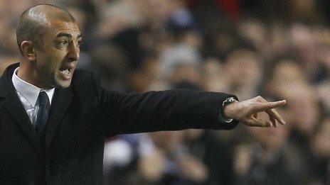 Chelsea manager Roberto di Matteo