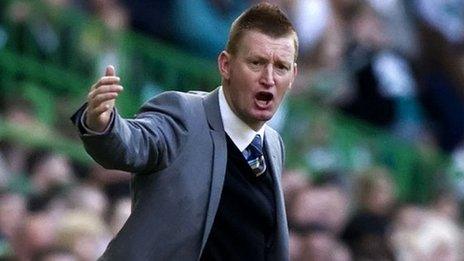 St Johnstone manager Steve Lomas