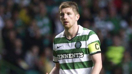 Celtic full-back Mark Wilson