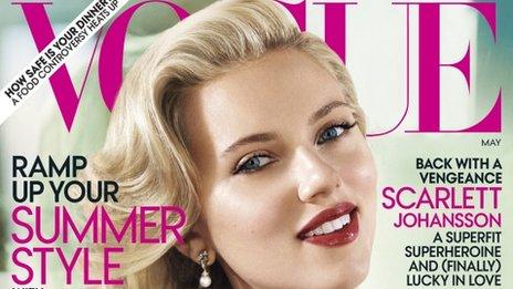 Vogue's May 2012 front cover