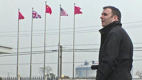 Tony Caldeira in China