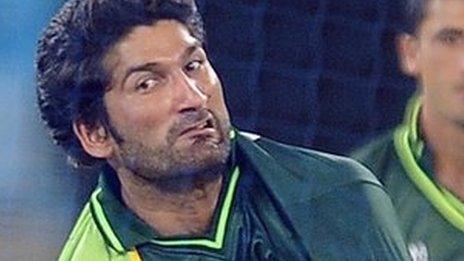 Pakistan bowler Sohail Tanvir