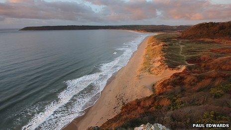 Oxwich Bay by Paul Edwards