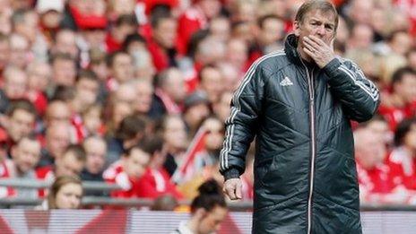 Liverpool manager Kenny Dalglish