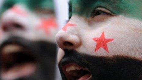 Syria activists inside Syria
