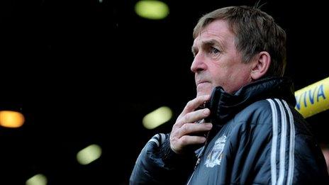 Liverpool manager Kenny Dalglish