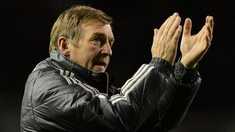 Liverpool boss Kenny Dalglish