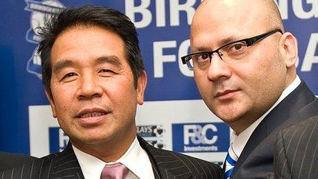 Carson Yeung (left) and Peter Pannu