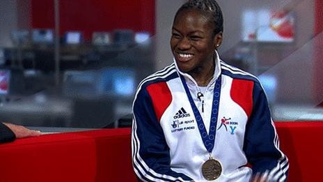 Team GB flyweight Nicola Adams