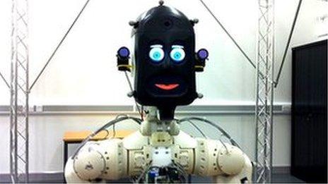 Robot at Bristol Robotics Lab