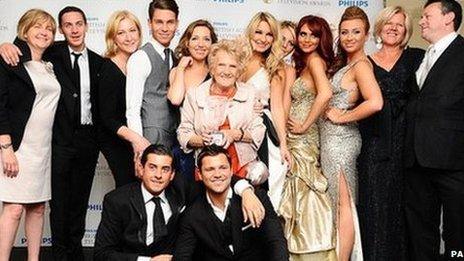 The cast of The Only Way Is Essex