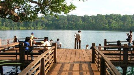 Yeak Laom volcanic lake, Ratanakiri