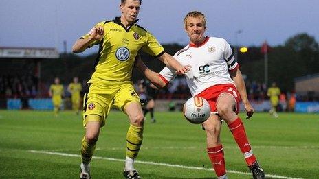 Stevenage V Sheffield United