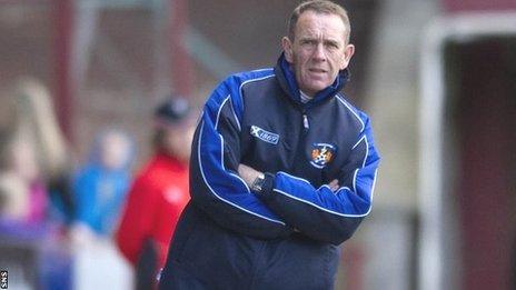 Kilmarnock manager Kenny Shiels