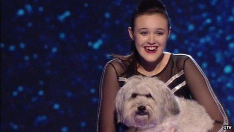 Ashleigh and Pudsey