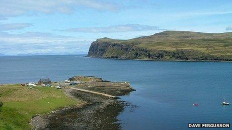 Meanish Pier. Pic: Dave Fergusson/Geograph