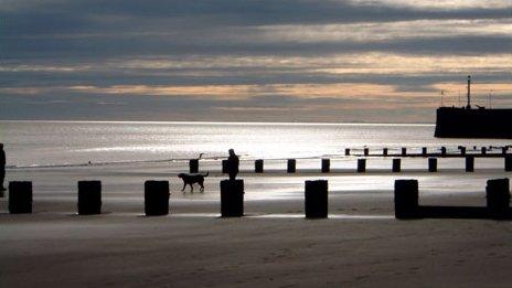 Bridlington North beach