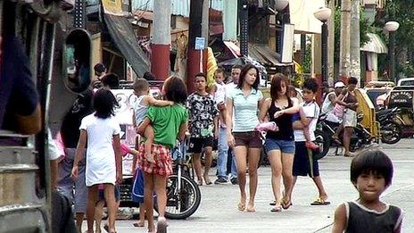 Street in Manila