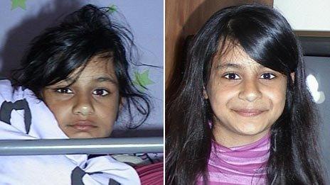 Suman Bansal on 16 May 2006 (left) and 16 May 2007 (right)